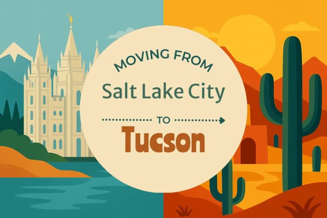 Moving from Salt Lake City to Tucson