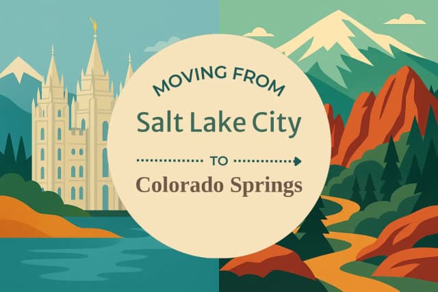Moving from Salt Lake City to Colorado Springs