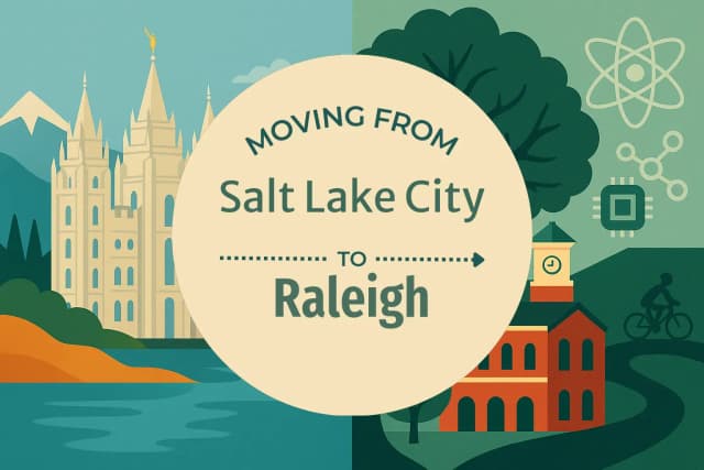 Moving from Salt Lake City to Raleigh