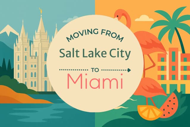 Moving from Salt Lake City to Miami