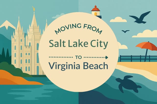 Moving from Salt Lake City to Virginia Beach