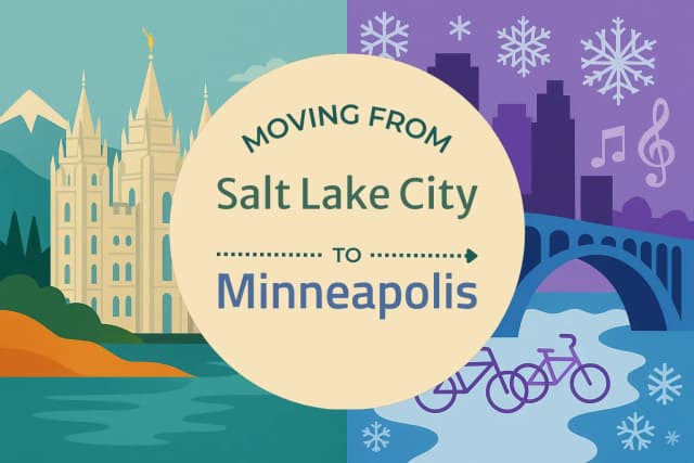 Moving from Salt Lake City to Minneapolis