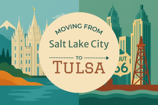 Moving from Salt Lake City to Tulsa