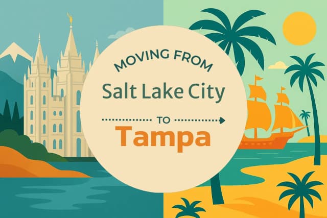 Moving from Salt Lake City to Tampa