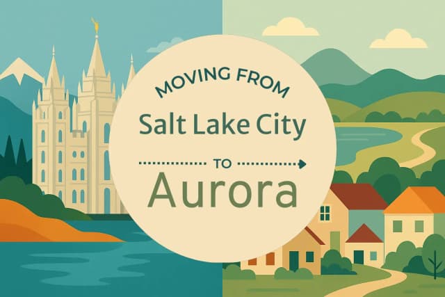 Moving from Salt Lake City to Aurora