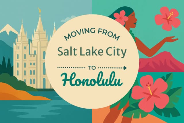 Moving from Salt Lake City to Honolulu