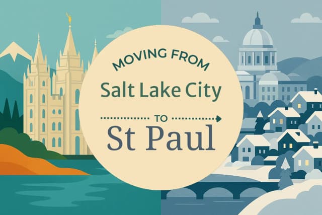 Moving from Salt Lake City to St. Paul