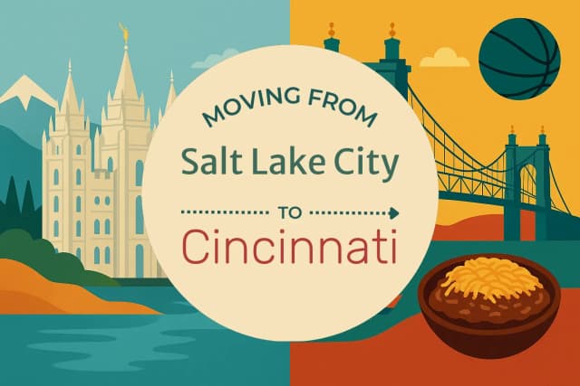 Moving from Salt Lake City to Cincinnati