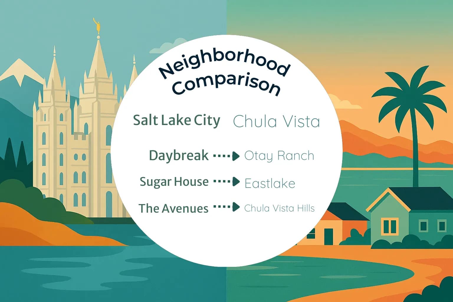 Salt Lake City vs Chula Vista Neighborhood Comparison