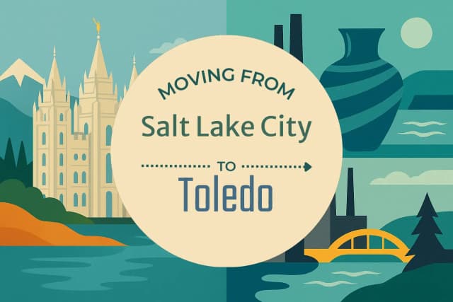 Moving from Salt Lake City to Toledo