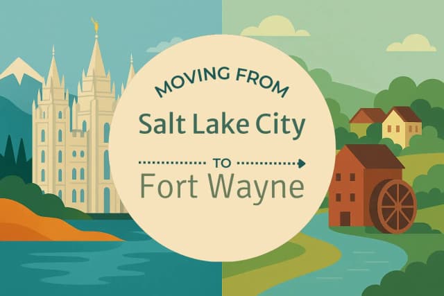 Moving from Salt Lake City to Fort Wayne