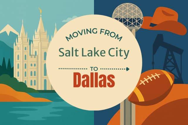 Moving from Salt Lake City to Dallas
