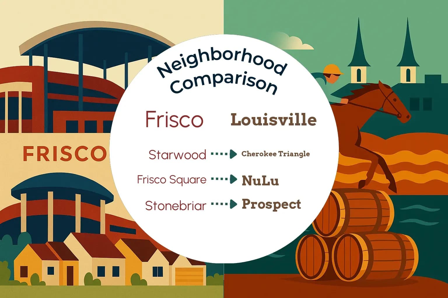 Frisco vs Louisville Neighborhood Comparison