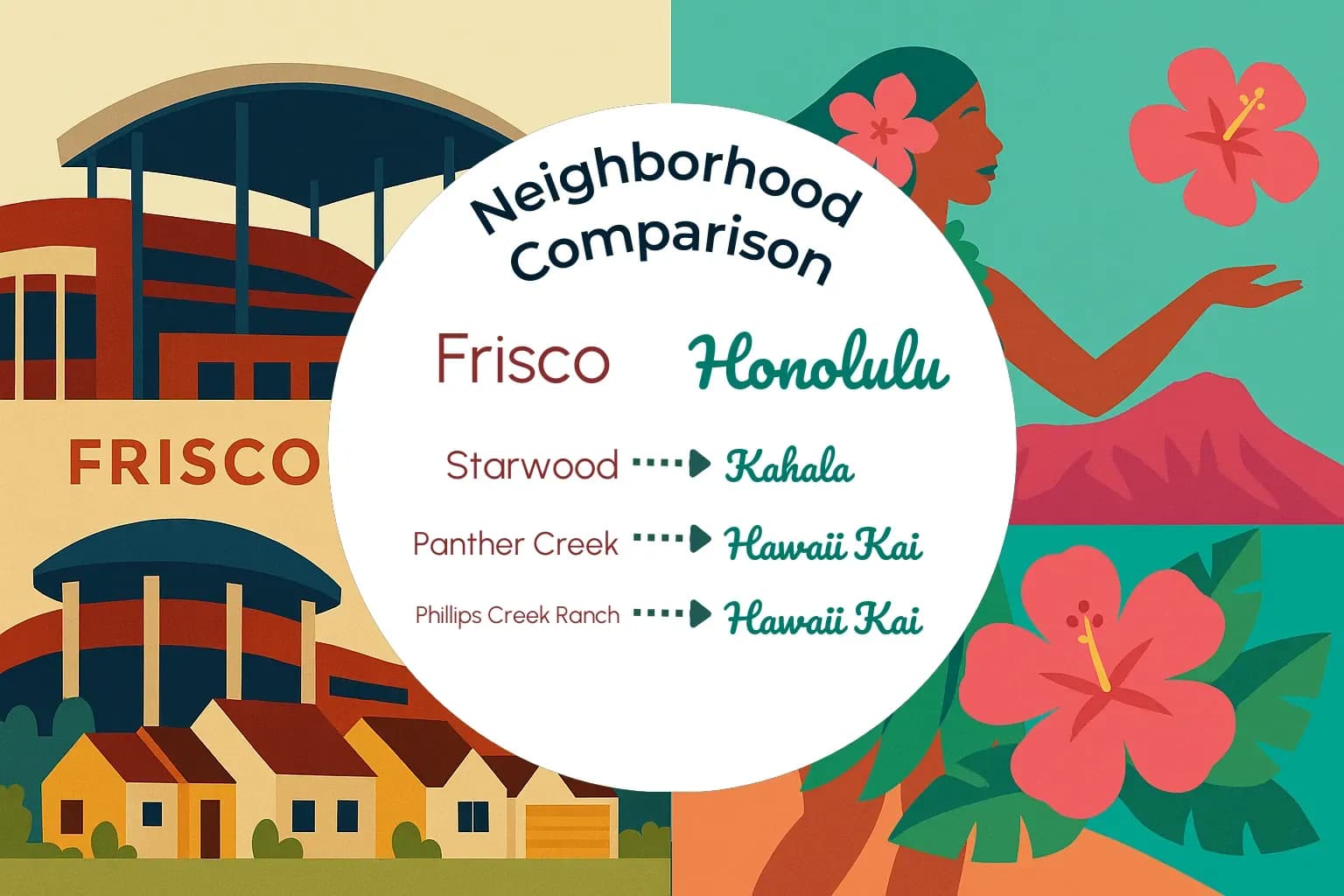 Frisco vs Honolulu Neighborhood Comparison