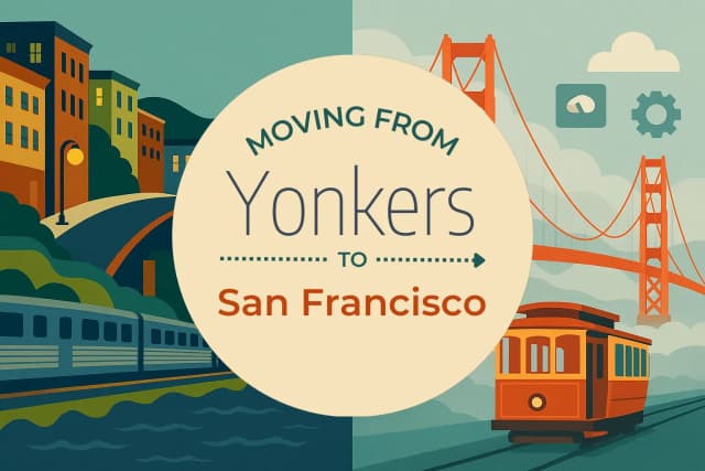 Moving from Yonkers to San Francisco