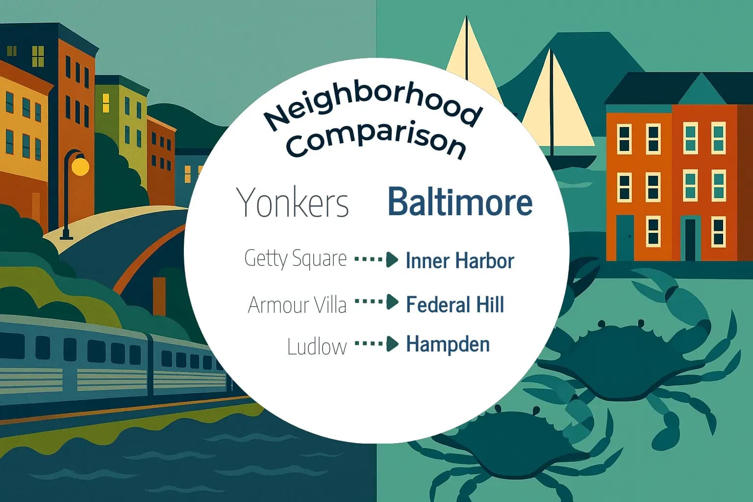 Yonkers vs Baltimore Neighborhood Comparison