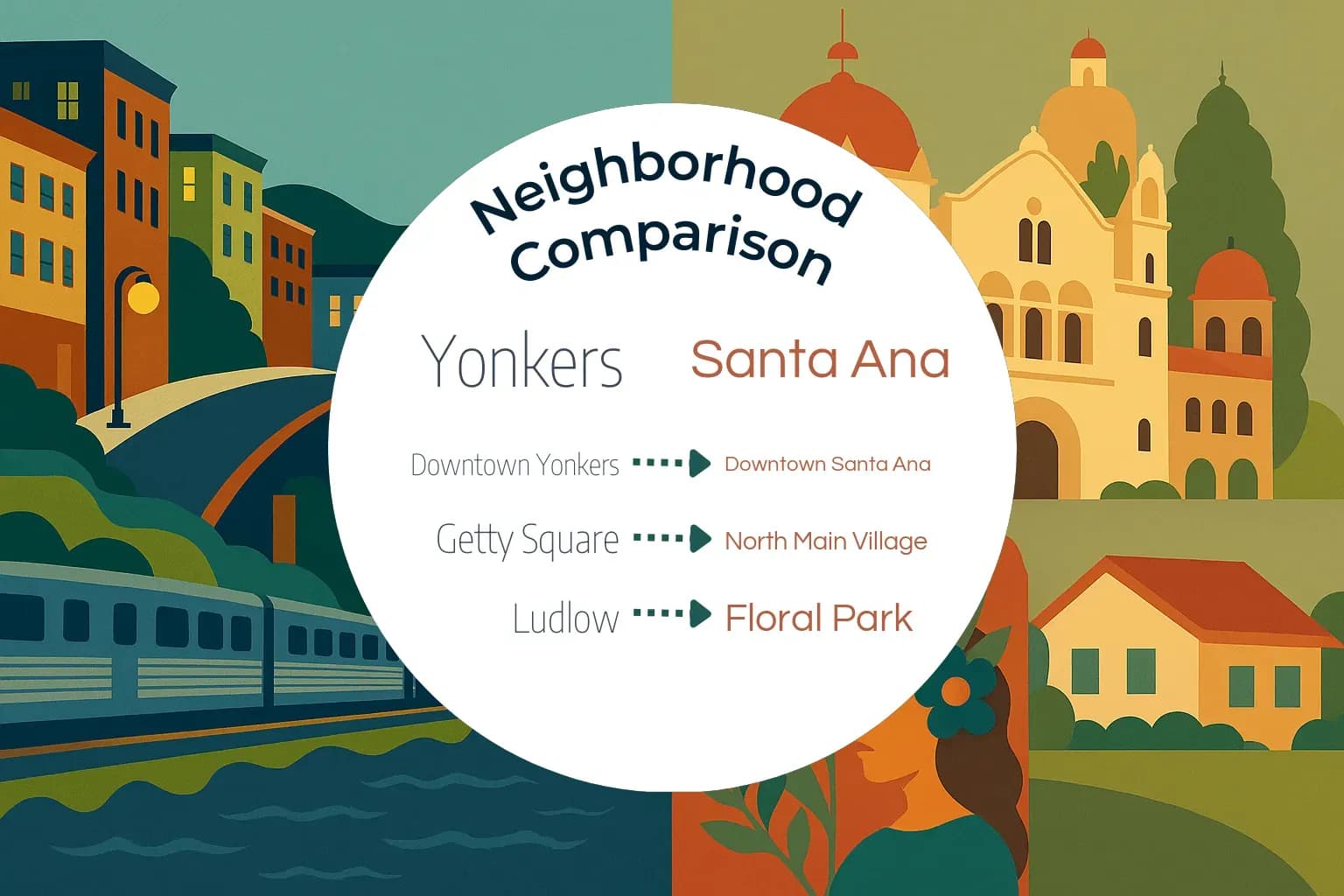 Yonkers vs Santa Ana Neighborhood Comparison