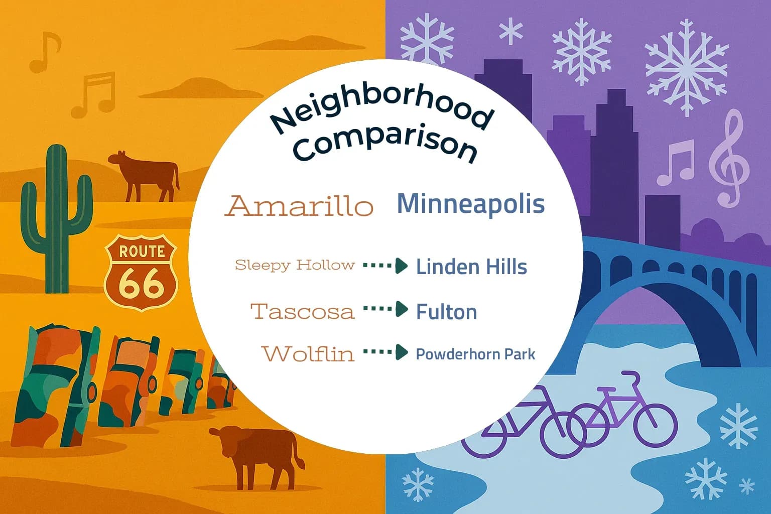 Amarillo vs Minneapolis Neighborhood Comparison