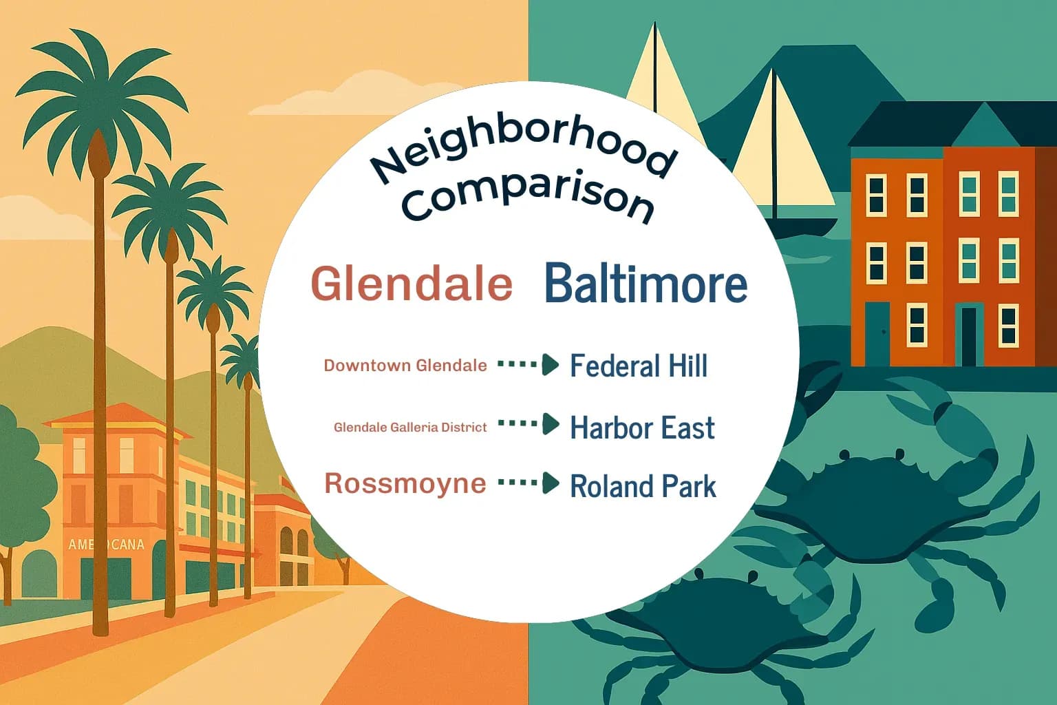 Glendale vs Baltimore Neighborhood Comparison