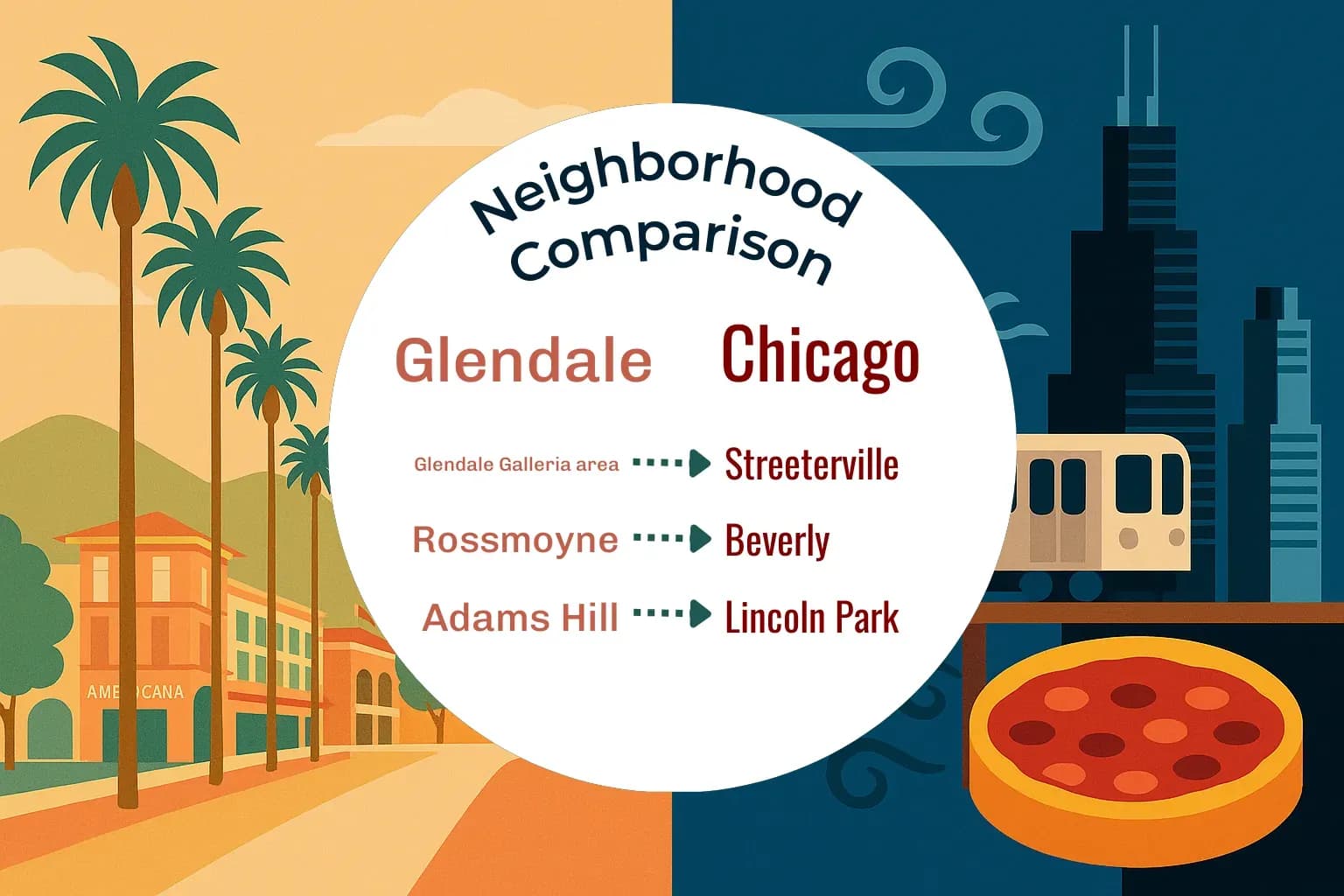 Glendale vs Chicago Neighborhood Comparison
