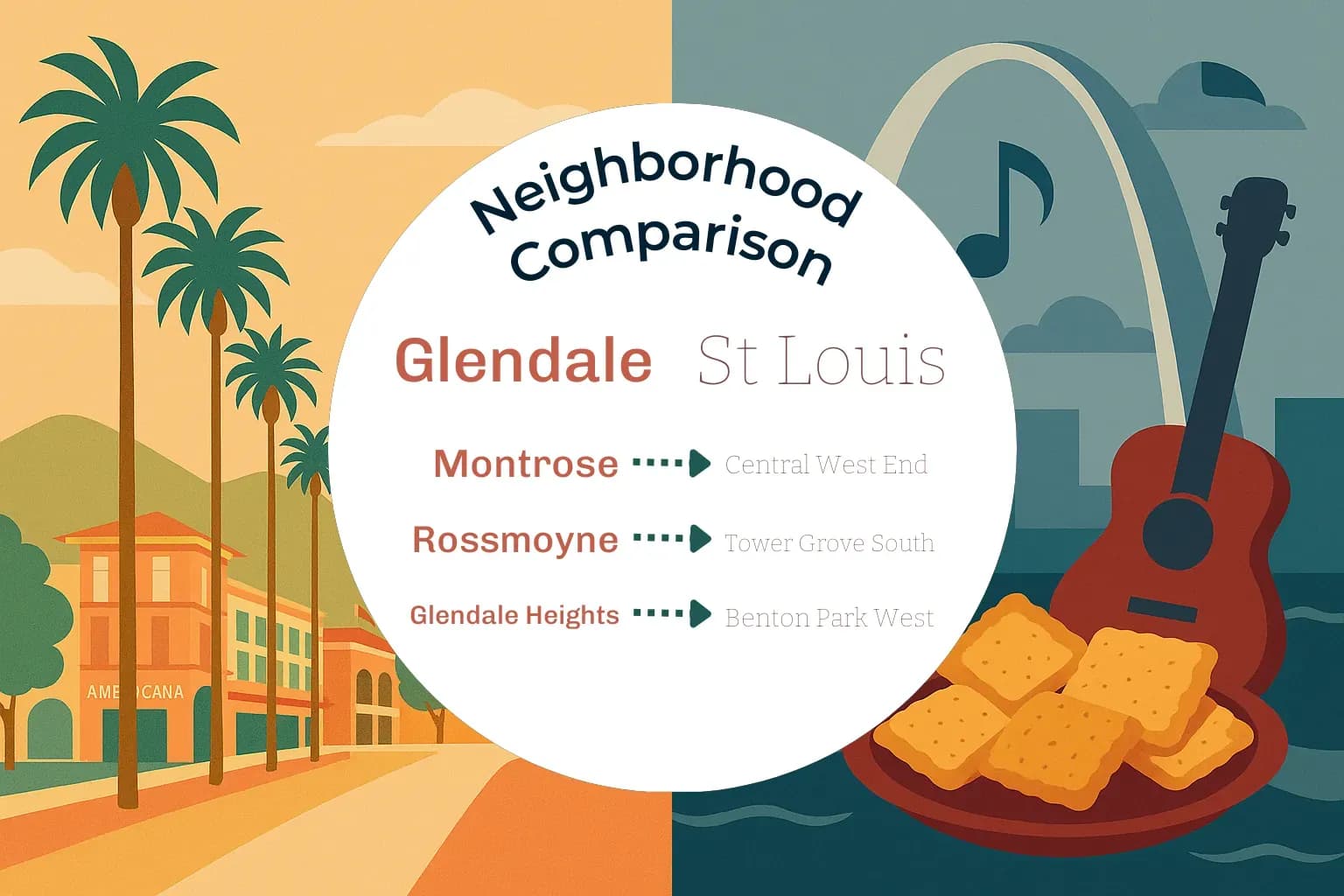 Glendale vs St. Louis Neighborhood Comparison