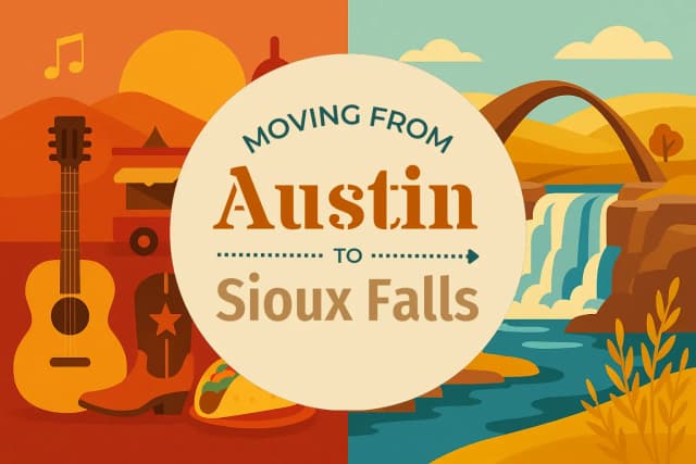 Moving from Austin to Sioux Falls