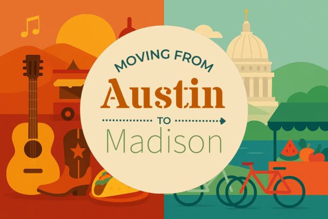 Moving from Austin to Madison