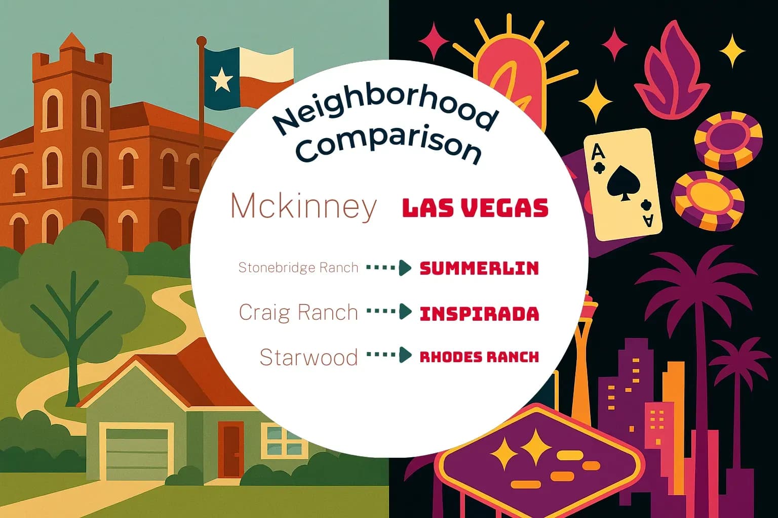 Mckinney vs Las Vegas Neighborhood Comparison