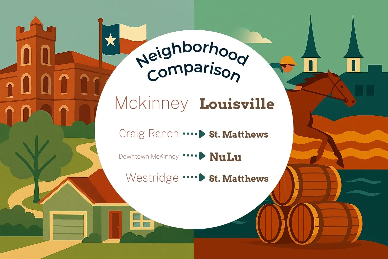 Mckinney vs Louisville Neighborhood Comparison