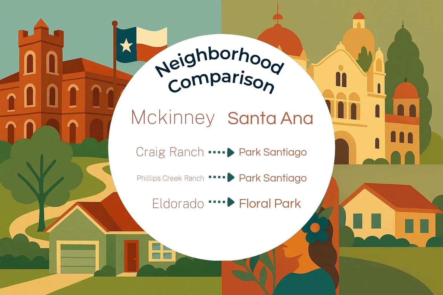 Mckinney vs Santa Ana Neighborhood Comparison
