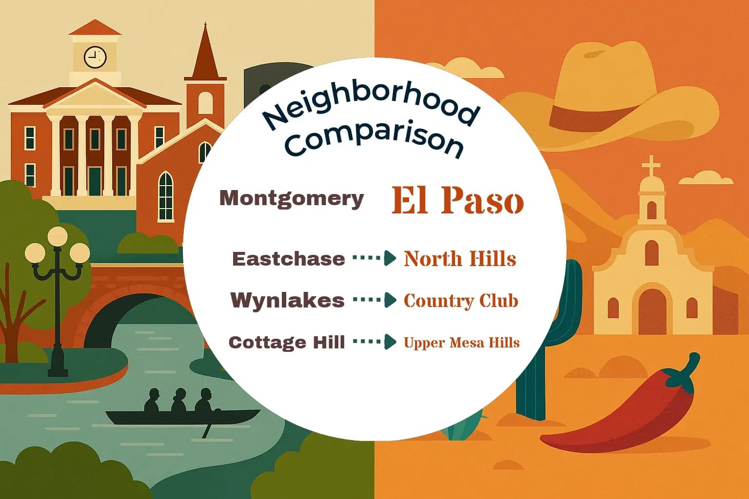 Montgomery vs El Paso Neighborhood Comparison