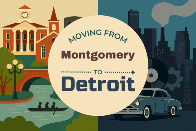 Moving from Montgomery to Detroit