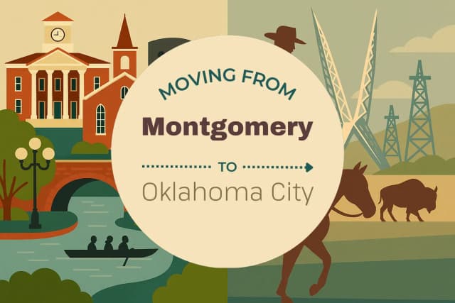 Moving from Montgomery to Oklahoma City