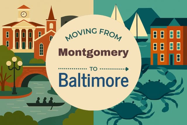 Moving from Montgomery to Baltimore