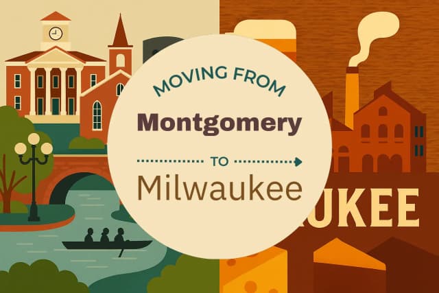 Moving from Montgomery to Milwaukee