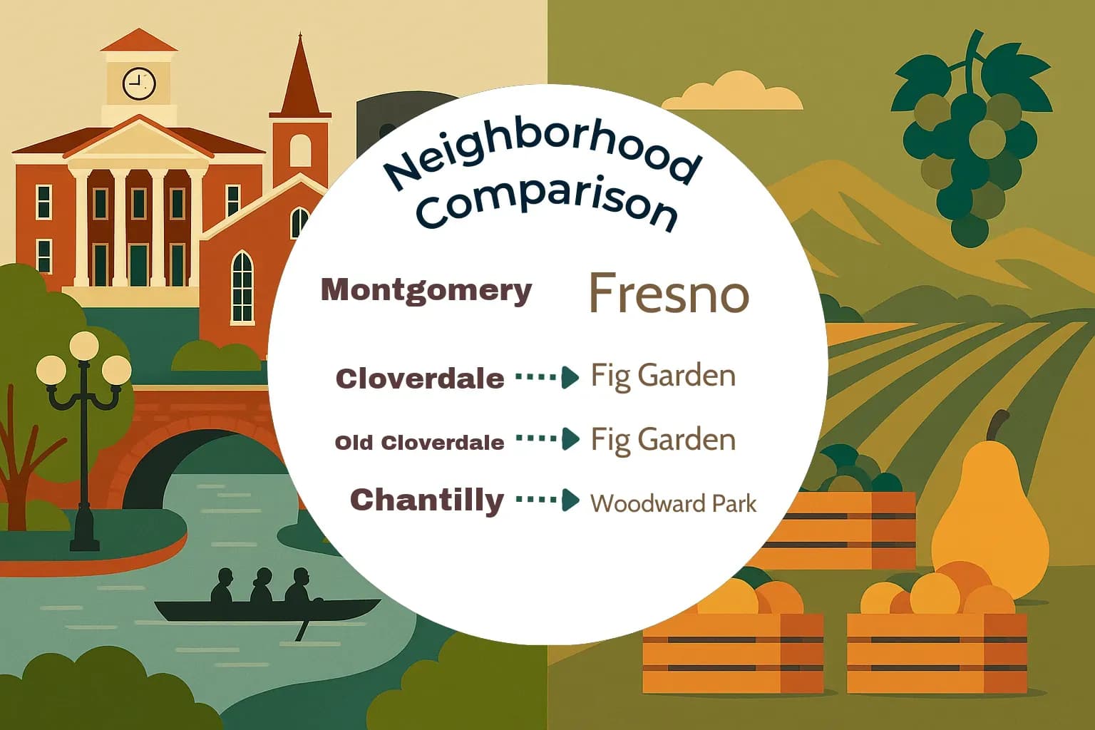 Montgomery vs Fresno Neighborhood Comparison