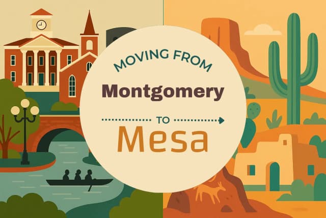 Moving from Montgomery to Mesa