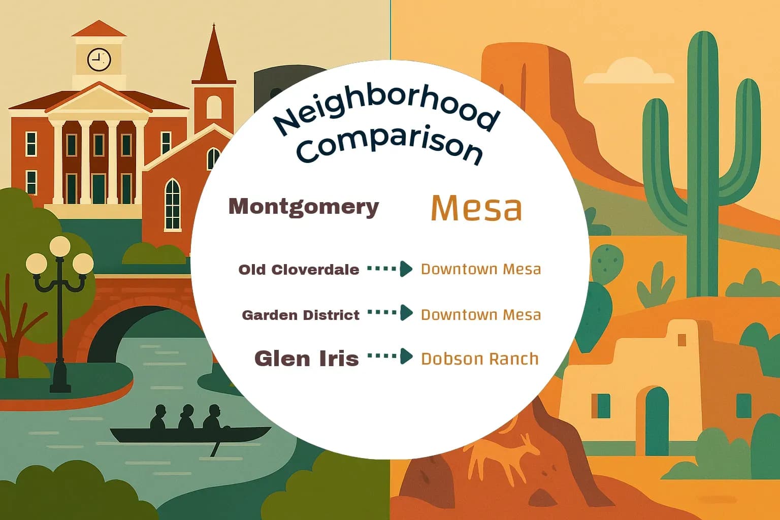 Montgomery vs Mesa Neighborhood Comparison