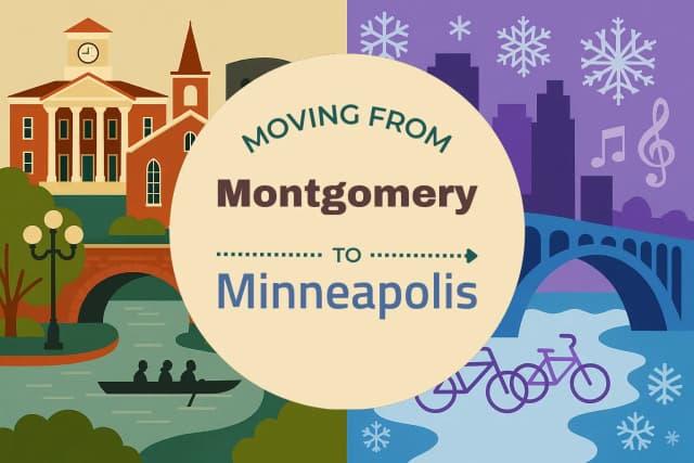 Moving from Montgomery to Minneapolis