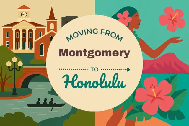Moving from Montgomery to Honolulu