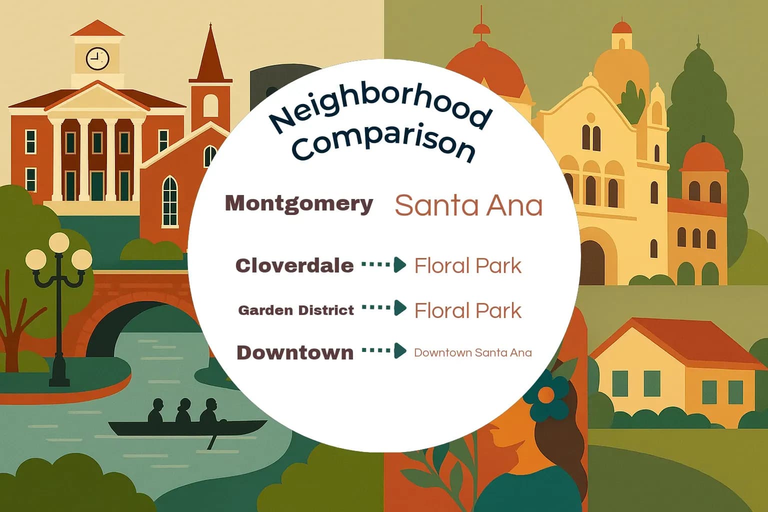 Montgomery vs Santa Ana Neighborhood Comparison