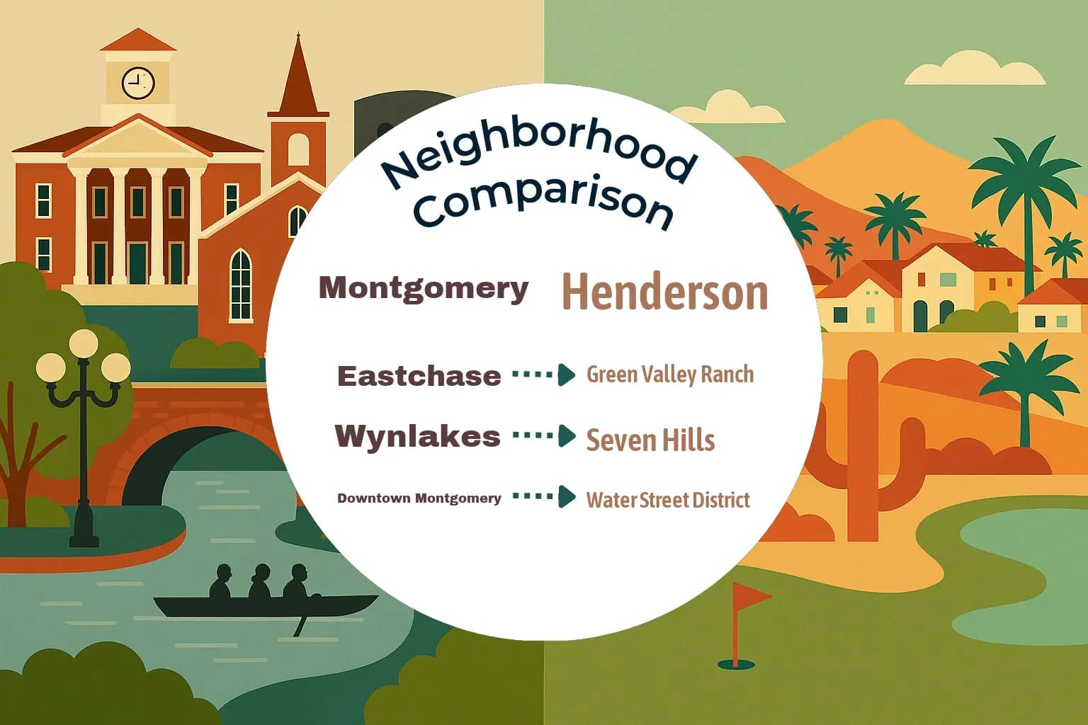 Montgomery vs Henderson Neighborhood Comparison