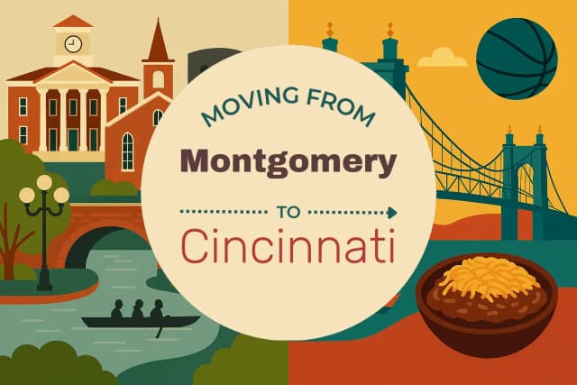 Moving from Montgomery to Cincinnati