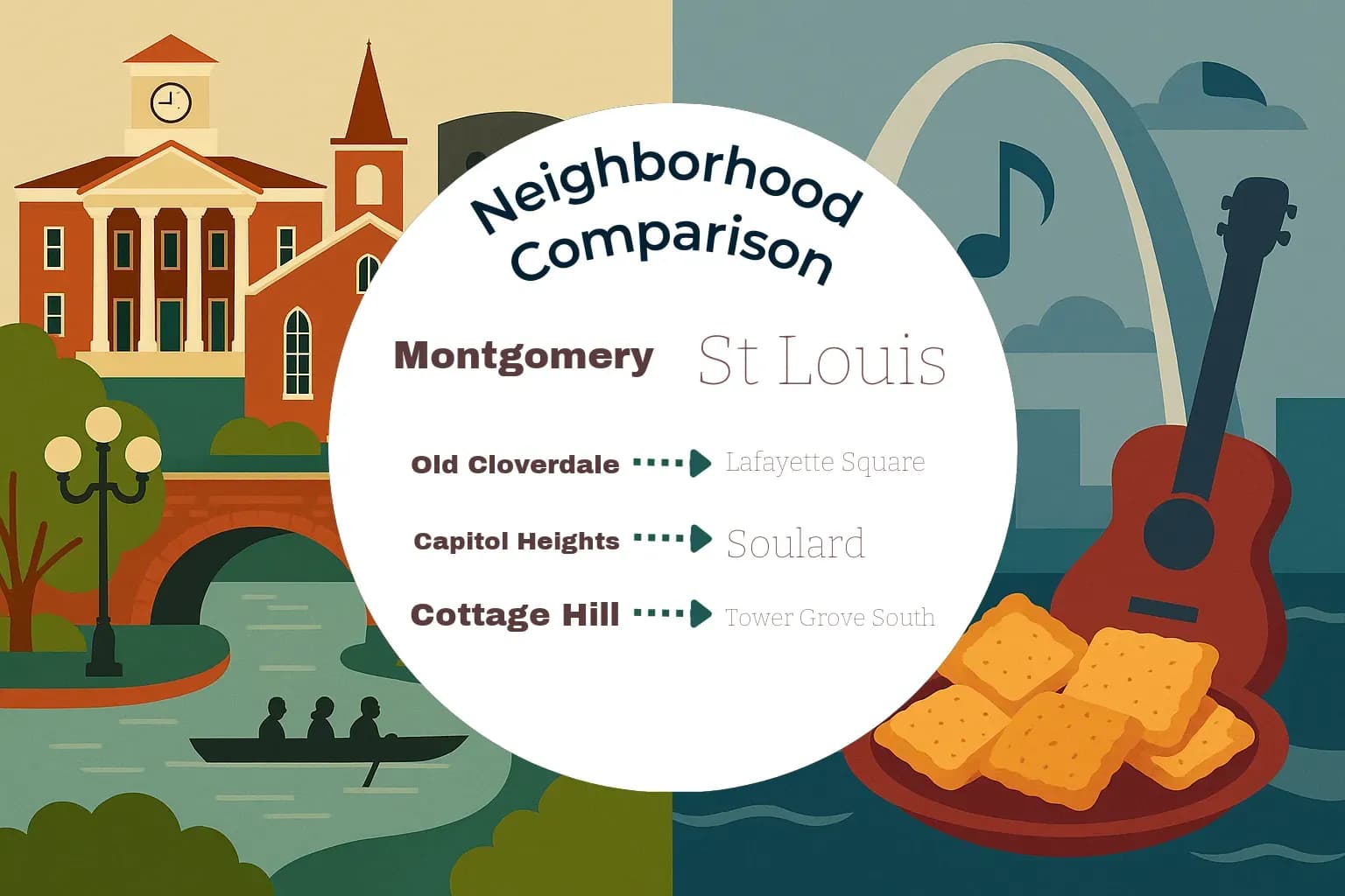 Montgomery vs St. Louis Neighborhood Comparison
