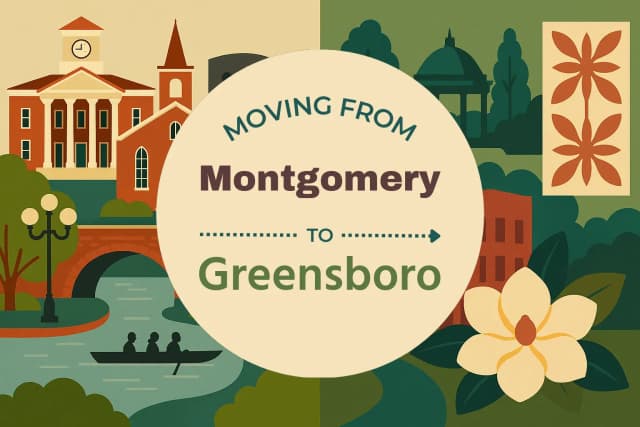 Moving from Montgomery to Greensboro