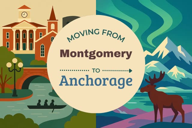 Moving from Montgomery to Anchorage