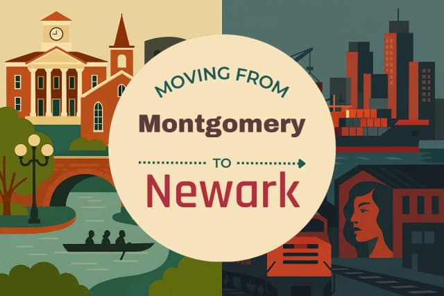 Moving from Montgomery to Newark