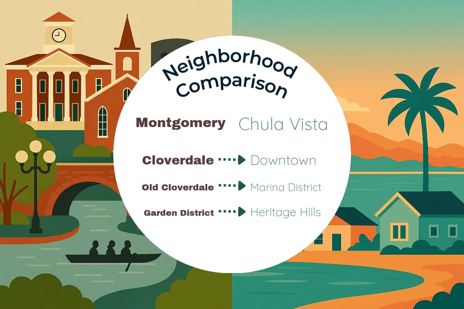 Montgomery vs Chula Vista Neighborhood Comparison