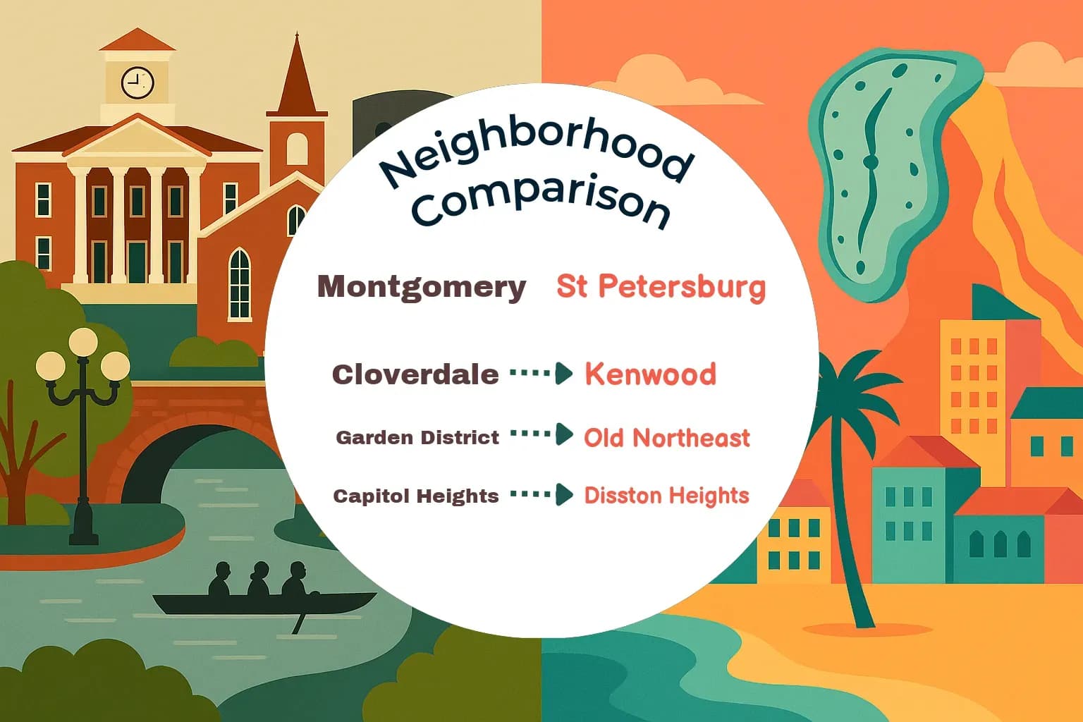 Montgomery vs St. Petersburg Neighborhood Comparison