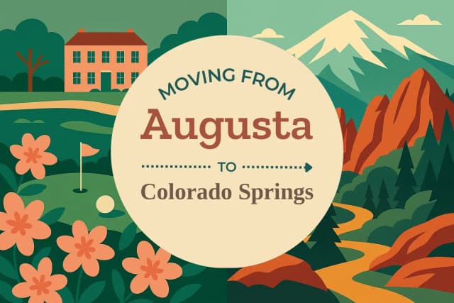 Moving from Augusta to Colorado Springs